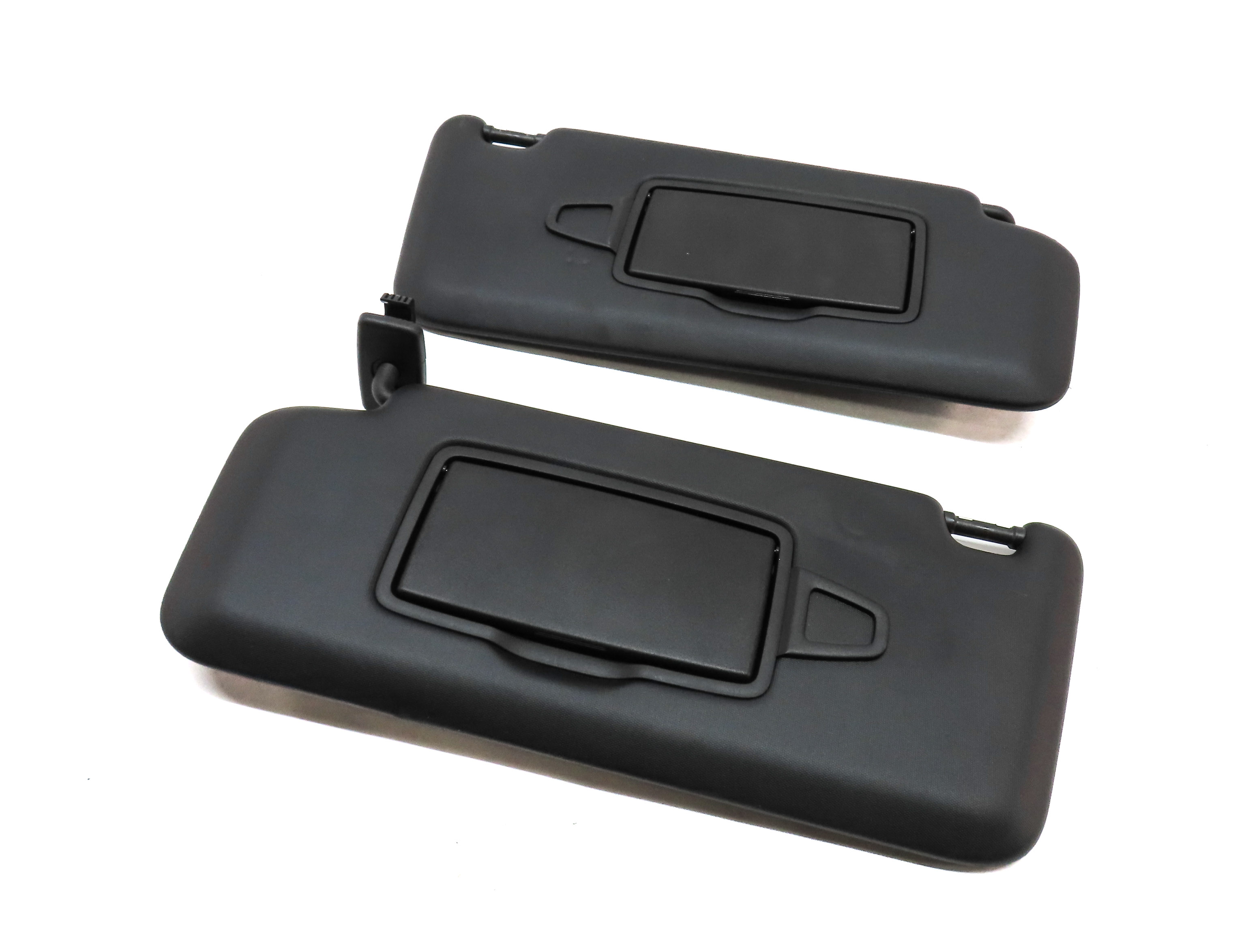 2016-2021 MERCEDES C300 GLC300 GLC43 (W205 X253) FRONT SUNVISOR SET-2 (BLACK) — exact item pictured